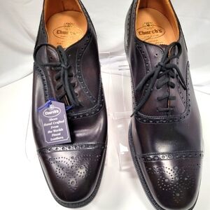 Church's Dark Brown Leather Oxford Shoes